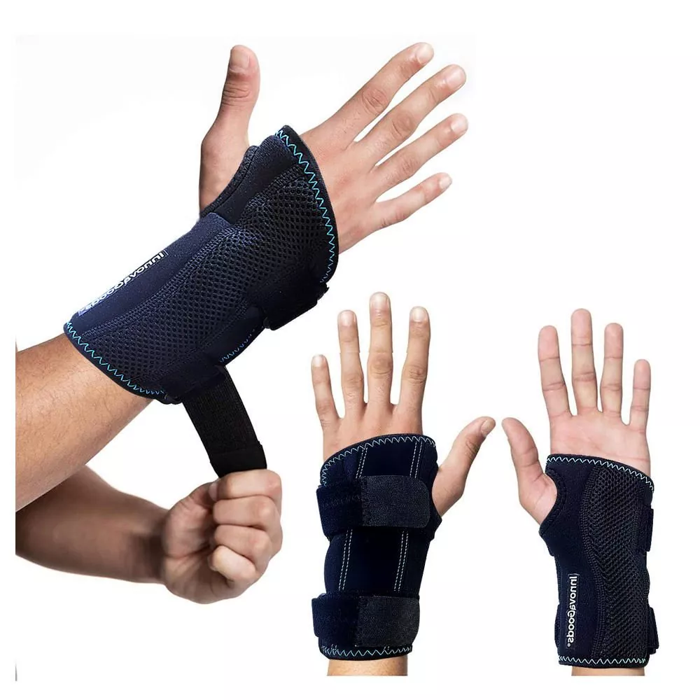 ဆရာဝန်သည် Carpal Tunnel Wrist Brace ကိုတီထွင်ခဲ့သည်။