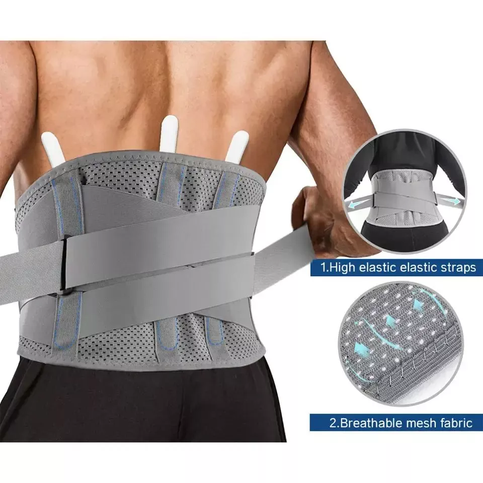 ဖြုတ်တပ်နိုင်သော Neoprene Waist Support Belt