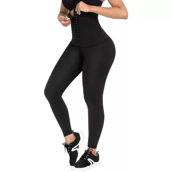 အမျိုးသမီးများ ခါးမြင့် Neoprene ယောဂ leggings