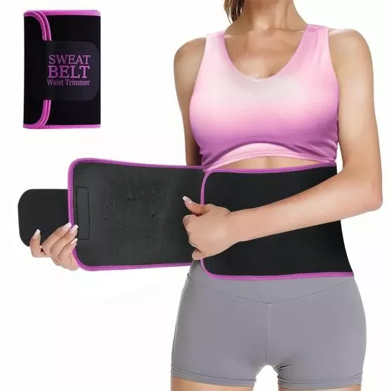 အမျိုးသမီးများ Sweat Slimming Waist Support Shaper Belt